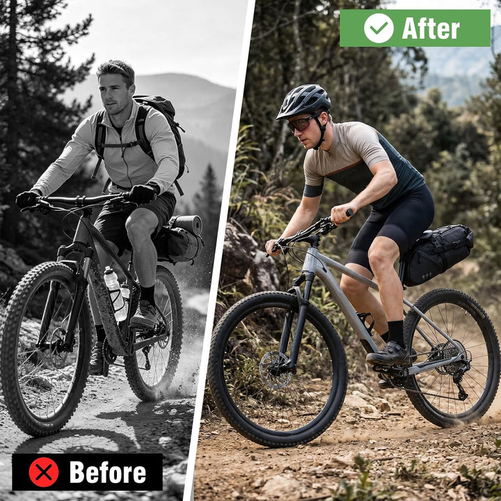 Gugxiom 12L Bikepacking Satteltasche,Wasserdicht,super Fester Halt