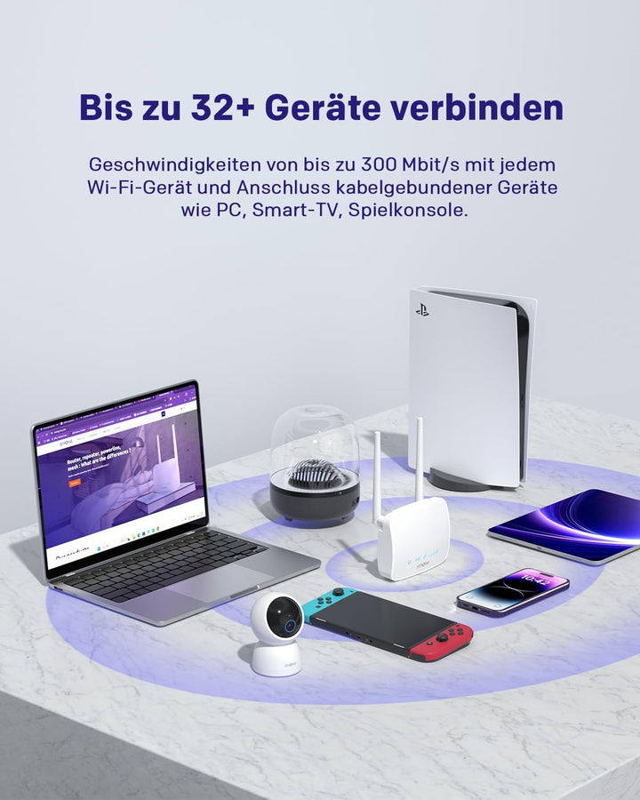 STRONG 4G-LTE-Router 350M - Mobilfunk-Router für stabile Hochgeschwindigkeits-Internetverbindung im