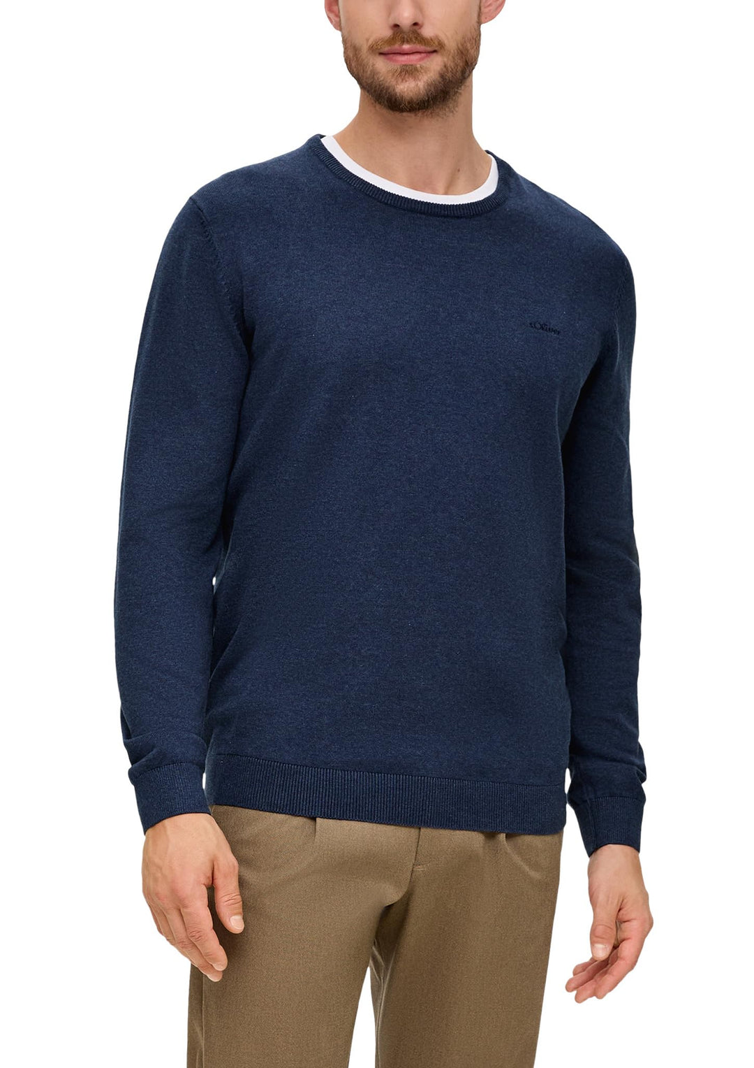 s.Oliver Damen Pullover S Blau, S Blau