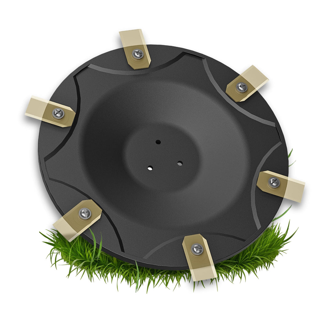 6er Messerscheibe kompatibel mit ECOVACS Goat O500, O800, O1200, G1-800, G1-2000, G1 - Premium Mähte