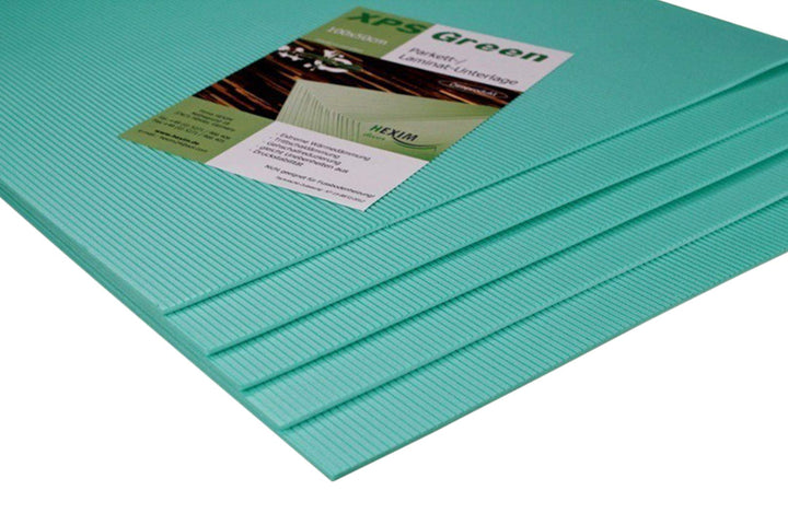 HEXIM Trittschalldämmung - exzellente Schall- und Wärmedämmung für Parkett- und Laminatböden - XPS G