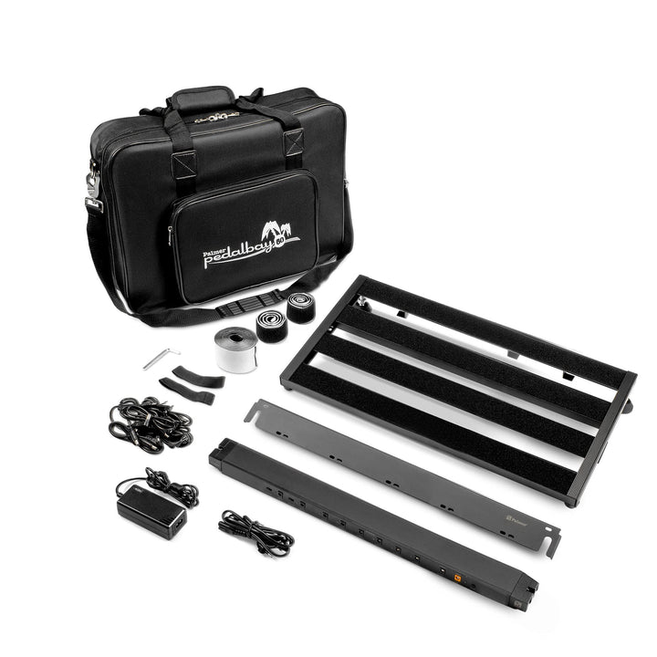 Palmer Pedalbay 60 PB Set - Pedalboard 60 cm inkl Palmer WT PB 60 Netzteil mit 8 Ausgängen, 60 cm