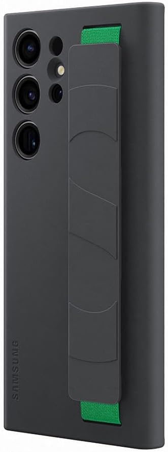 Samsung Silicone Grip Smartphone Case EF-GS918 für Galaxy S23 Ultra, Handy-Hülle, Fingerhalterung, S