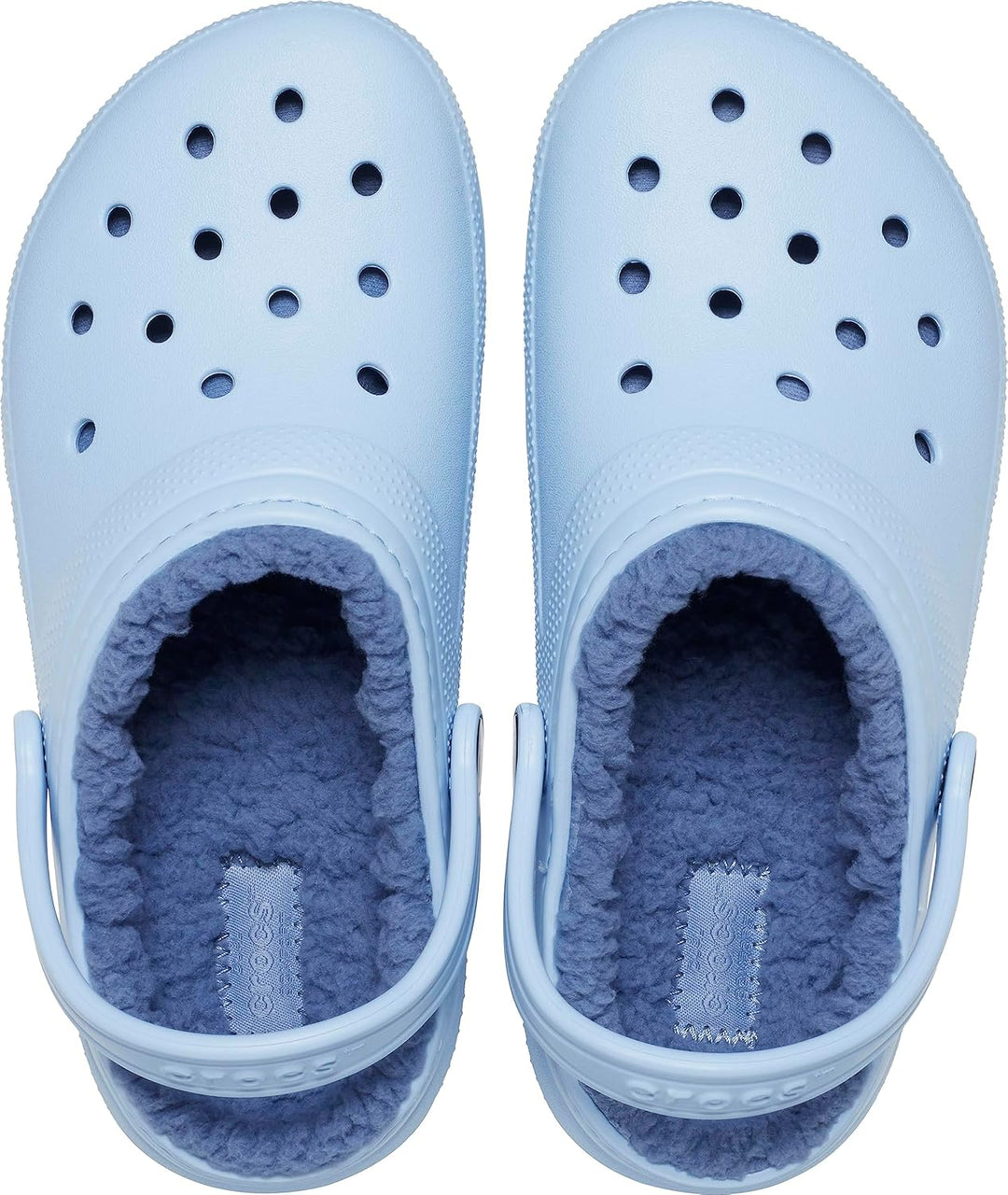 Crocs Unisex Kinder Classic Lined Clog K 17 EU Blauer Calcit, 17 EU Blauer Calcit