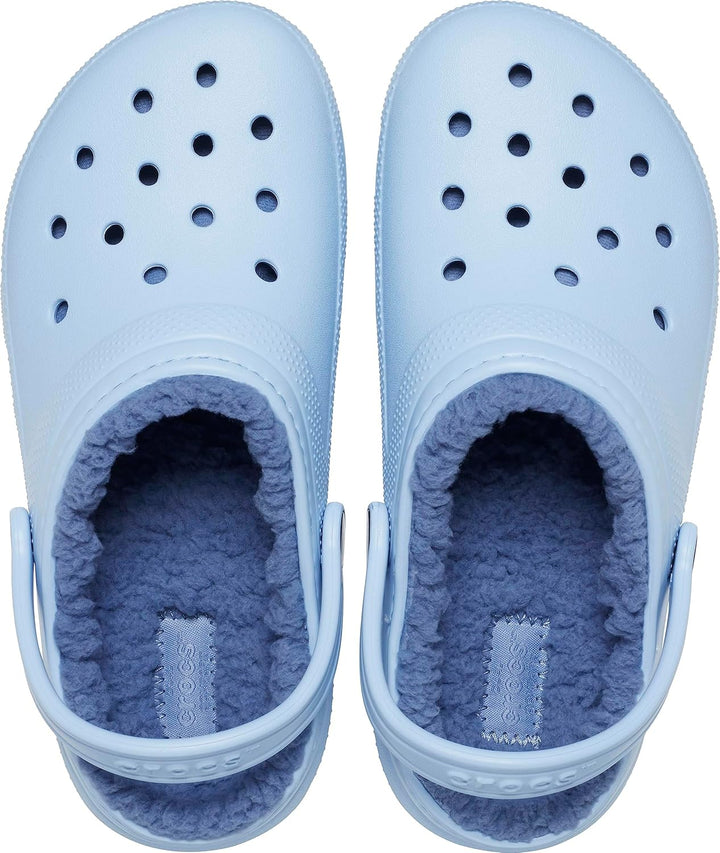Crocs Unisex Kinder Classic Lined Clog K 17 EU Blauer Calcit, 17 EU Blauer Calcit