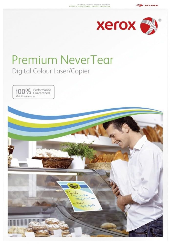 Xerox Premium NeverTear Kunststoffpapier 003R98053 - A3 297 x 420 mm, 195 g/m² - Spezialpapier für L