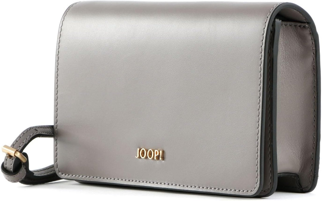 Joop! Damen Bruna Shoulder Bag (Flap), 19x10,5x3,5 Grau, Grau
