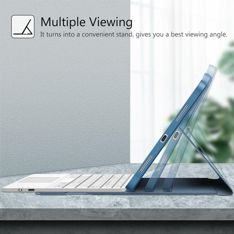 Fintie Tastatur Hülle für iPad 10. Generation 2022, iPad 10 Generation Hülle mit magnetisch Abnehmba