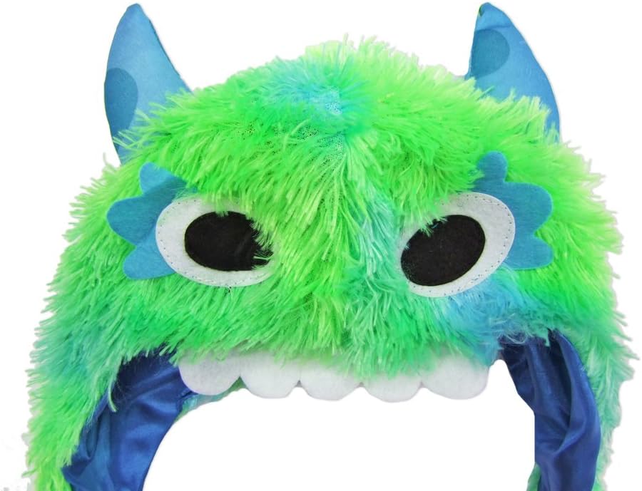 "GREEN MONSTER GIRL" (dress, headpiece, gloves, leg warmers) - (S), S