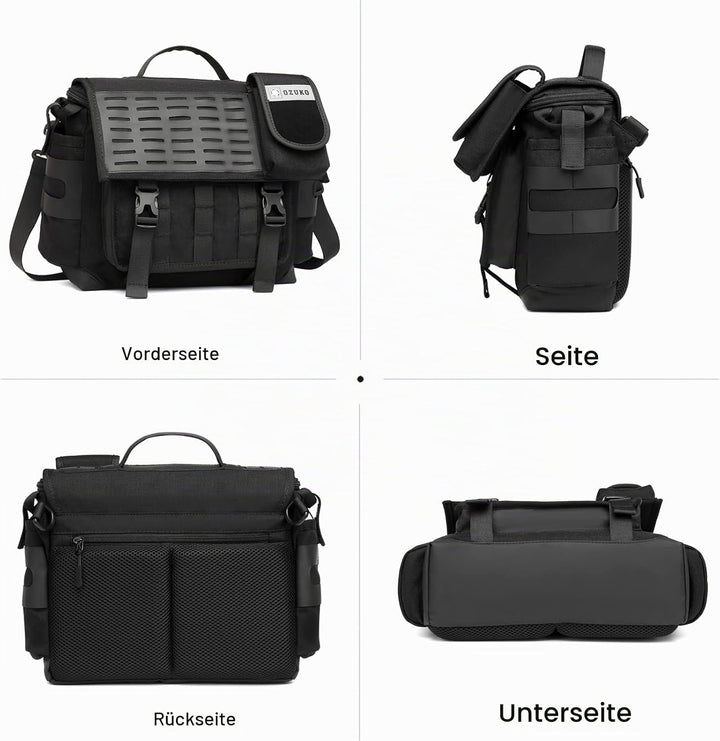 FANDARE Umhängetasche Herren Arbeitstasche Aktentasche Tragetasche Junge Schultertasche Männer Lapto