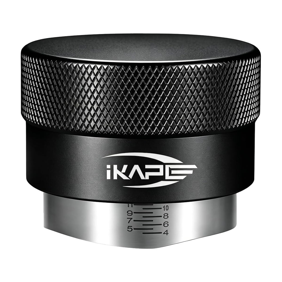 IKAPE Kaffee Produkte, 53MM Kaffee Verteiler, Schwerkraft Adaptive Espresso Verteiler Passt alle 53M