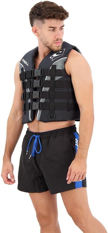 O'Neill Superlite 50n Ce Vest Buoyancy Aid 84-91 cm Black/Smoke White, 84-91 cm Black/Smoke White
