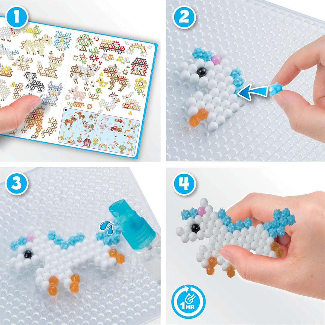 Aquabeads 31838 Mega Bastelbox Bauernhof - Bastelset Single, Single