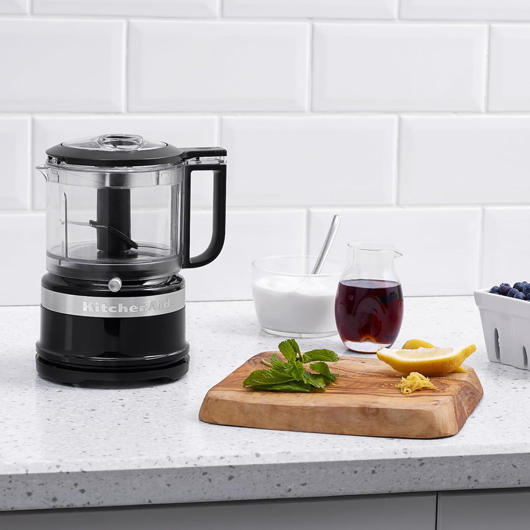 KitchenAid 5KFC3516EOB ,Mini-Food-Processor,Grossartig zum Hacken, Vorbereiten von Dressings und Sau