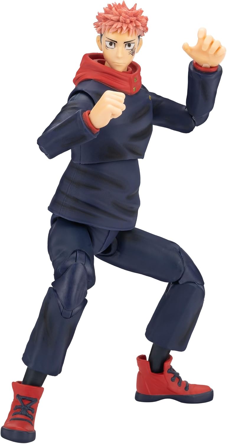 Total Anime KAZ0003 - Yuji Itadori – Jujutsu Kaisen - 16,5 cm grosse Figur mit austauschbaren Gesich