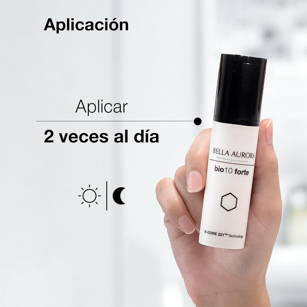 Bella Aurora, PigmentStop bio10forte, Intensivbehandlung gegen dunkle Flecken, Anti-Ageing-Creme für