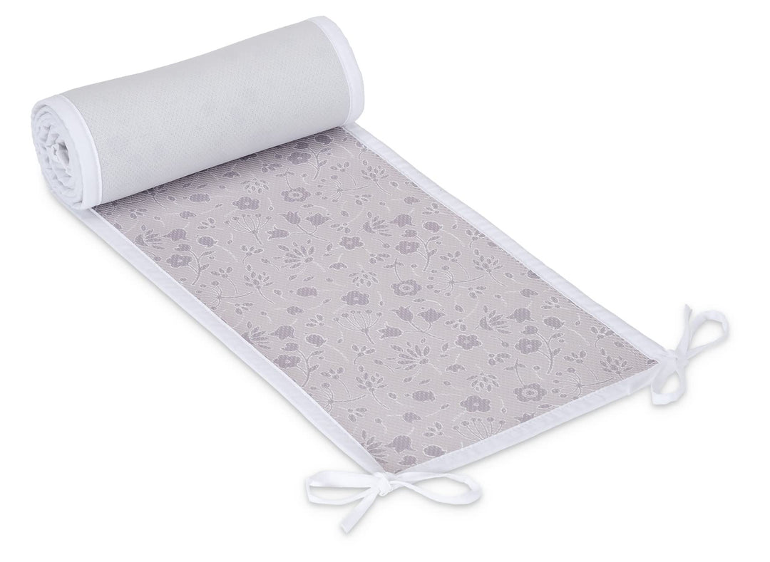 FabiMax Nestchen/Bettumrandung aus atmungsaktivem Netzstoff, 190 cm (50/90/50) - für Beistellbett Ba