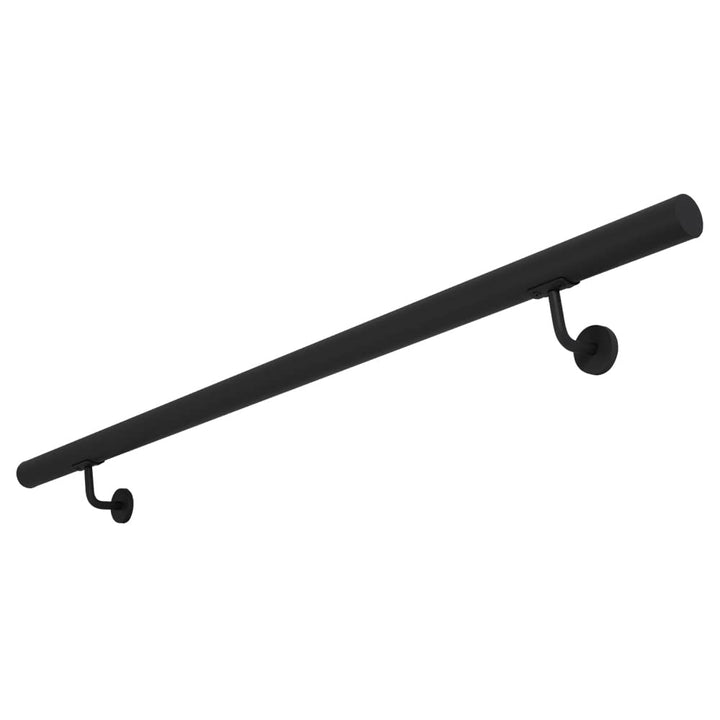 Edelstahl Handlauf Treppengeländer Geländer Wandhandlauf Wand Treppe 3 Farben 50-200 cm V2Aox, Farbe