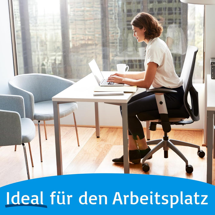 Floordirekt Bodenschutzmatte für Hartböden - Neo - transparente Bürostuhlunterlage Bodenmatte Stuhlu