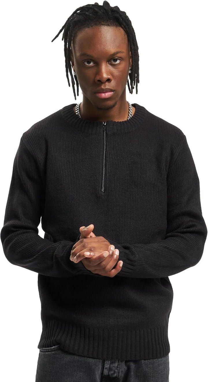 Brandit Army Pullover, Verschiedene Farbvarianten, Grössen S bis 5XL, S Schwarz