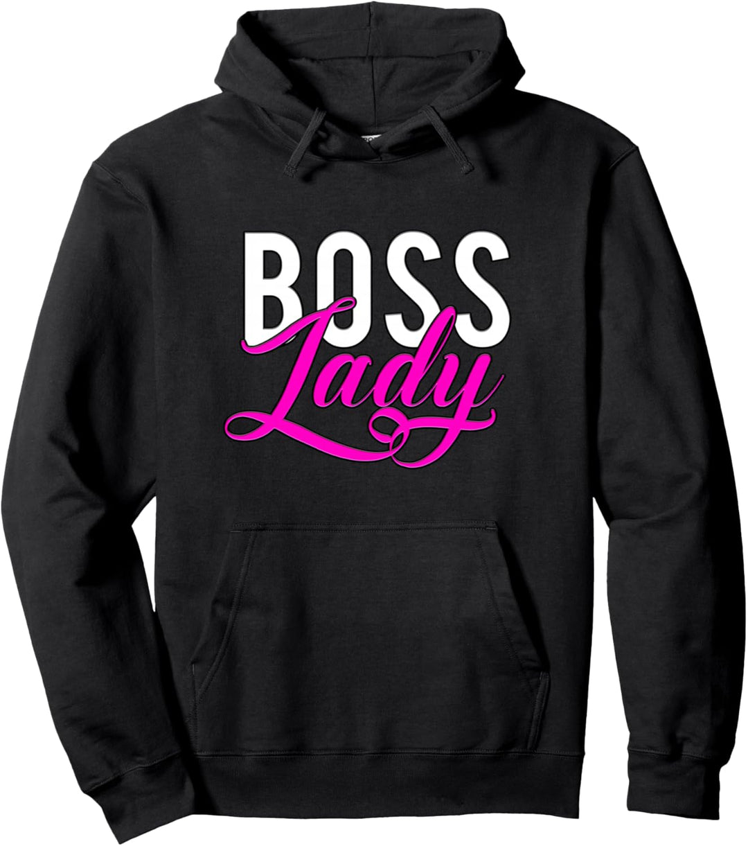 Boss Lady Entrepreneur Business Spruch Pullover Hoodie
