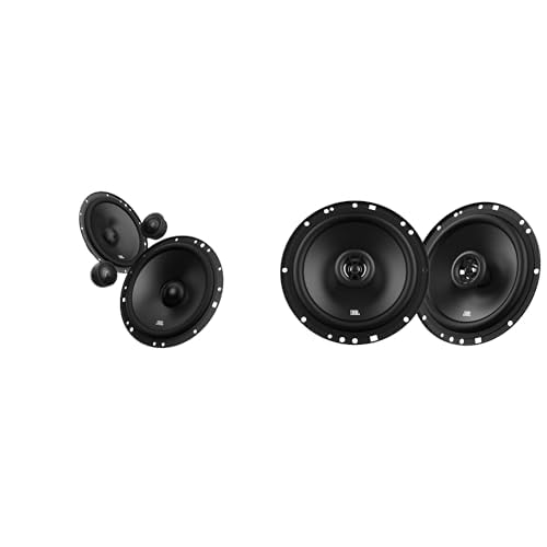 JBL Stage1 601C 2-Wege KFZ Soundsystem - Black &amp; Stage1 61F Auto Lautsprecher Set von Harman Kardon