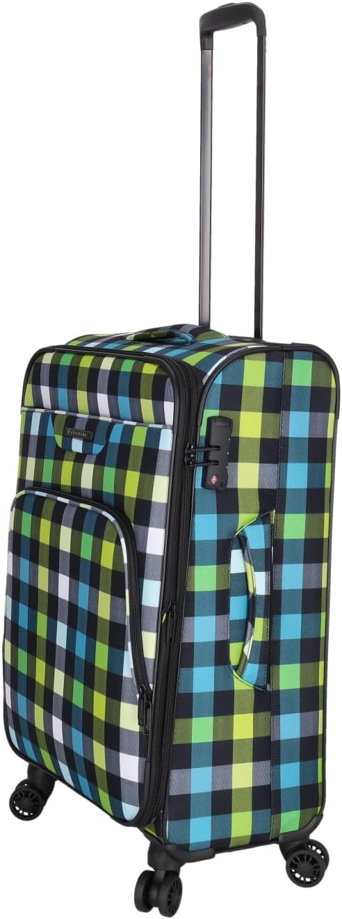 Reisetrolley SoftLITE 4w | Koffer aus strapazierfähigem Polyester | Leichter Trolley mit Vier Doppel