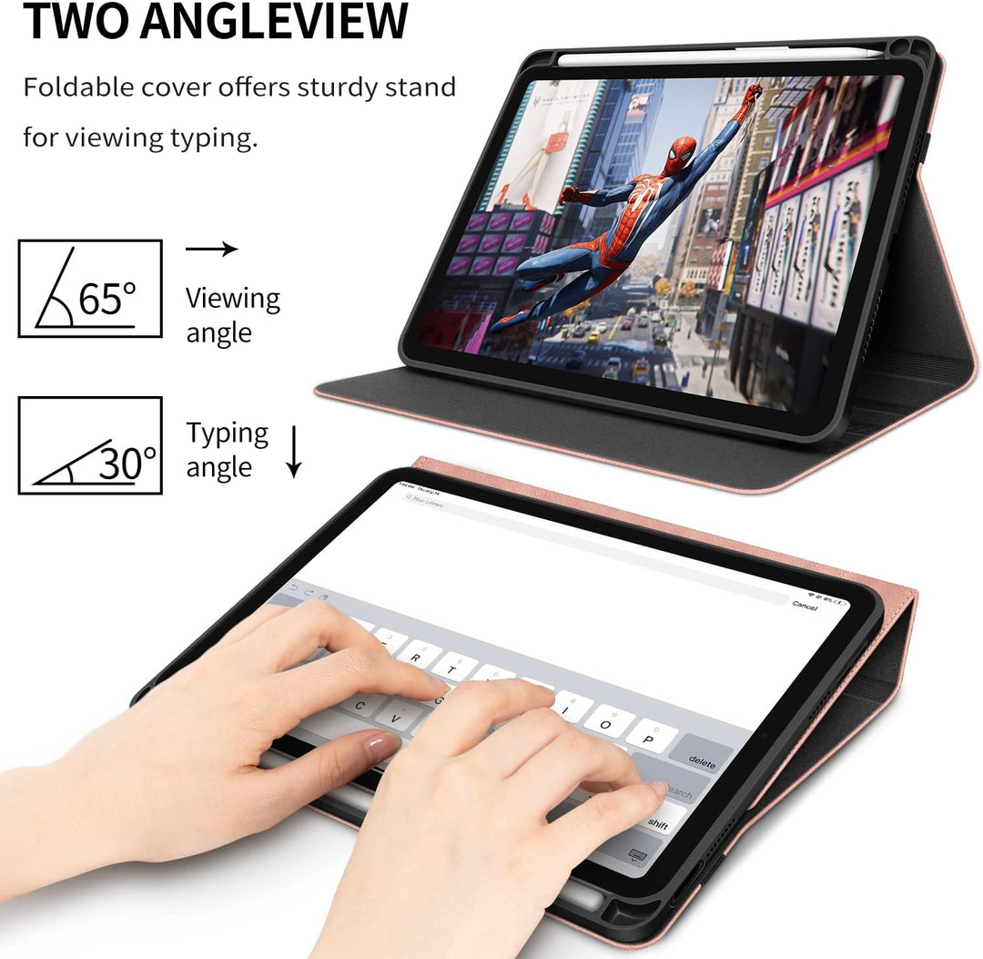 HOLIMET iPad Mini 6 Hülle 2021 8,3 Zoll mit Stifthalter, iPad Mini 6. Generation PU Leder Cover Smar