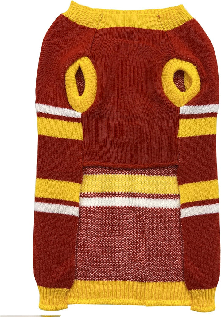 NFL Kansas City Chiefs Hundepullover, Grösse M Warmer und gemütlicher Strickpullover mit NFL Team Lo