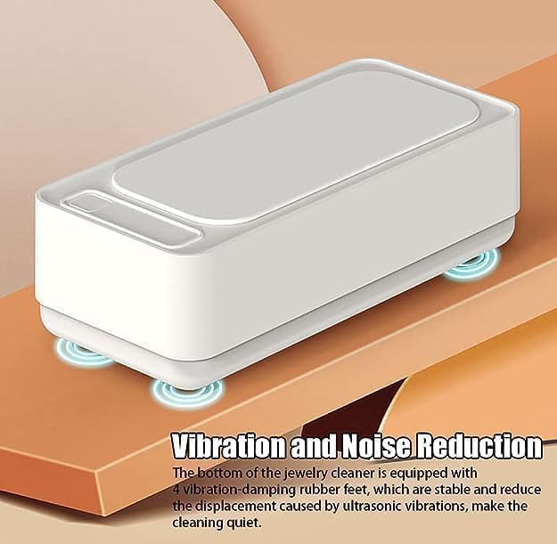Ultrasonic Cleaner,Ultrasonic Jewelry Cleaner,Ultrasound Clean Machine Professional Sonic Portable H