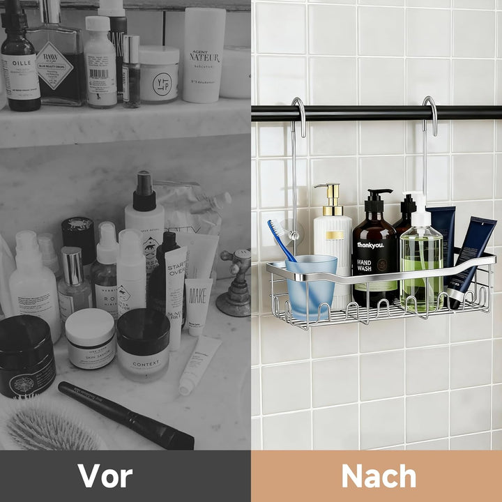 Duschablage Zum Hängen Duschregal Duschkorb Shampoo Halterung Für Dusche Shower Shelf Duschkorb Hang