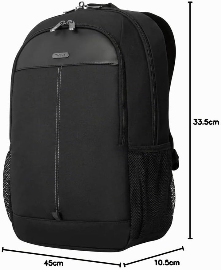 Targus TBB943GL Classic Laptop Rucksack – grosser Rucksack mit 15,6" herausnehmbarem Notebook Fach,