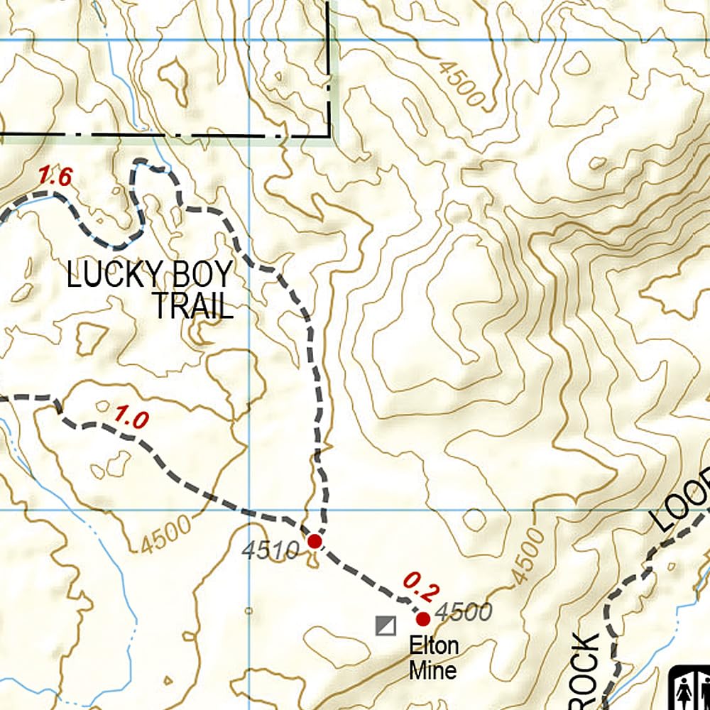 Joshua Tree National Park: Trail Illustrated Topo Map Guide (National Geographic Topographic Map Gui