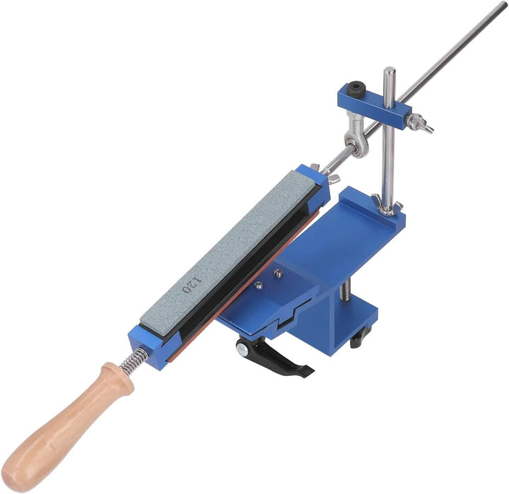 Messerschärfset, 360°-Rotation, Flip-Festwinkel-Messerschärfsystem, 15°-Festwinkel-Messerschärfer, 6