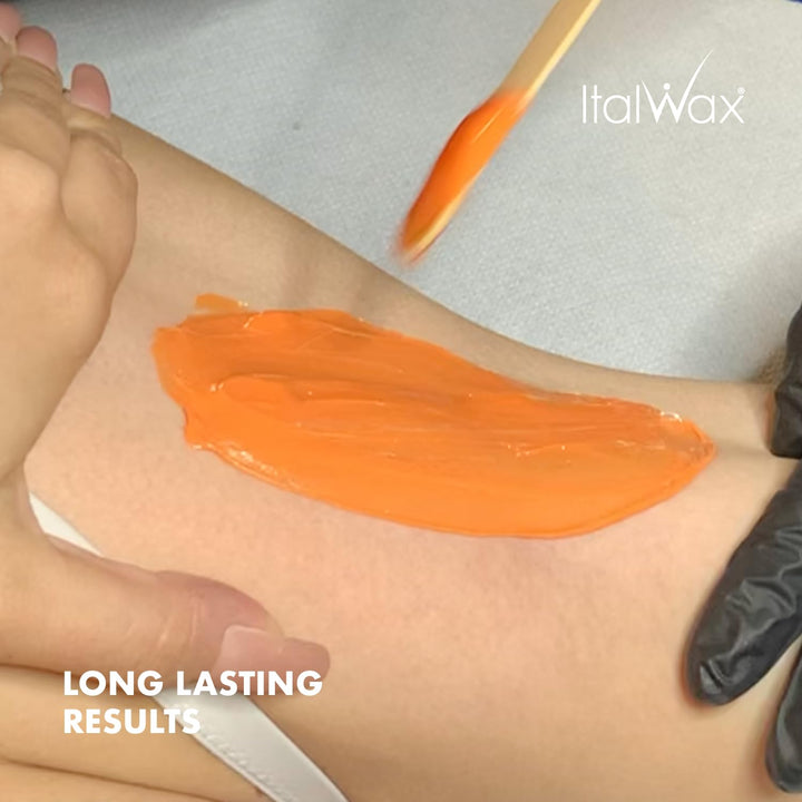 Italwax Top Line Coral - 450g - Waxing Perlen für Haarentfernung – Duftlos - Synthetische Formulieru
