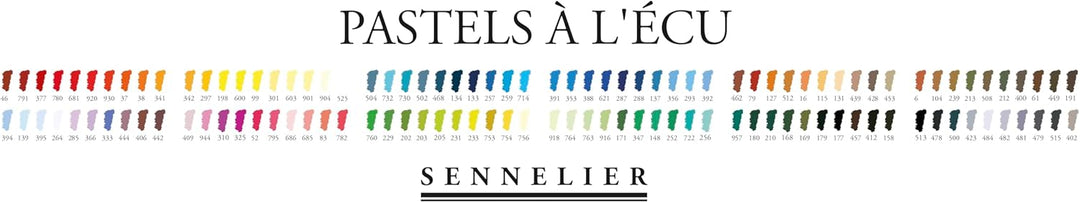 SENNELIER Extraweiches Pastell-Halbstäbchen-Set, 120 Farben, mehrfarbig, 1 stück (1er Pack)