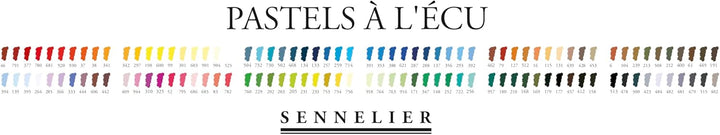 SENNELIER Extraweiches Pastell-Halbstäbchen-Set, 120 Farben, mehrfarbig, 1 stück (1er Pack)