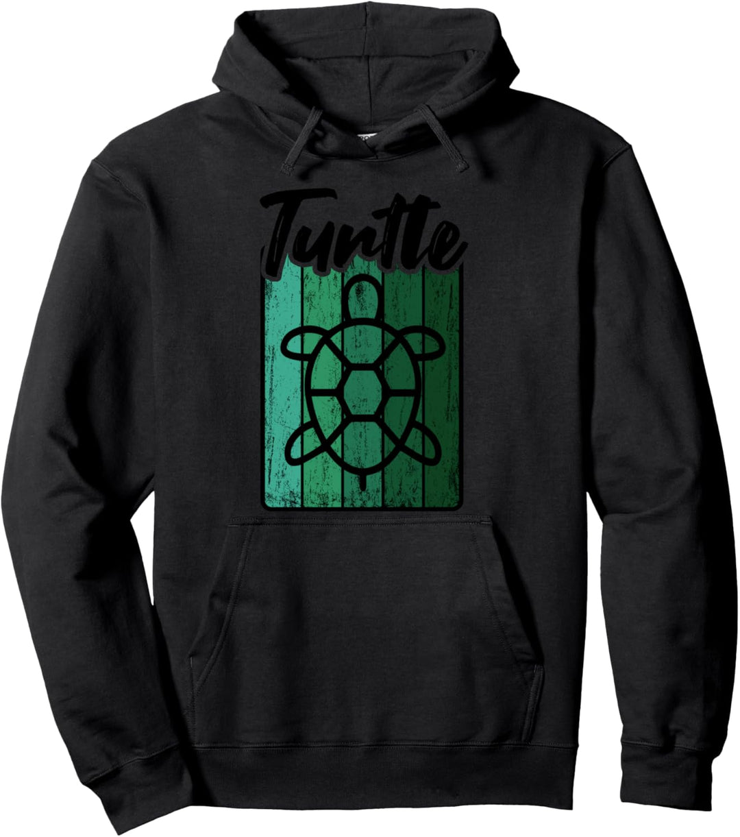 RETRO SCHILDKRÖTE Hoodie Schildkröten Geschenk Vintage Pullover Hoodie