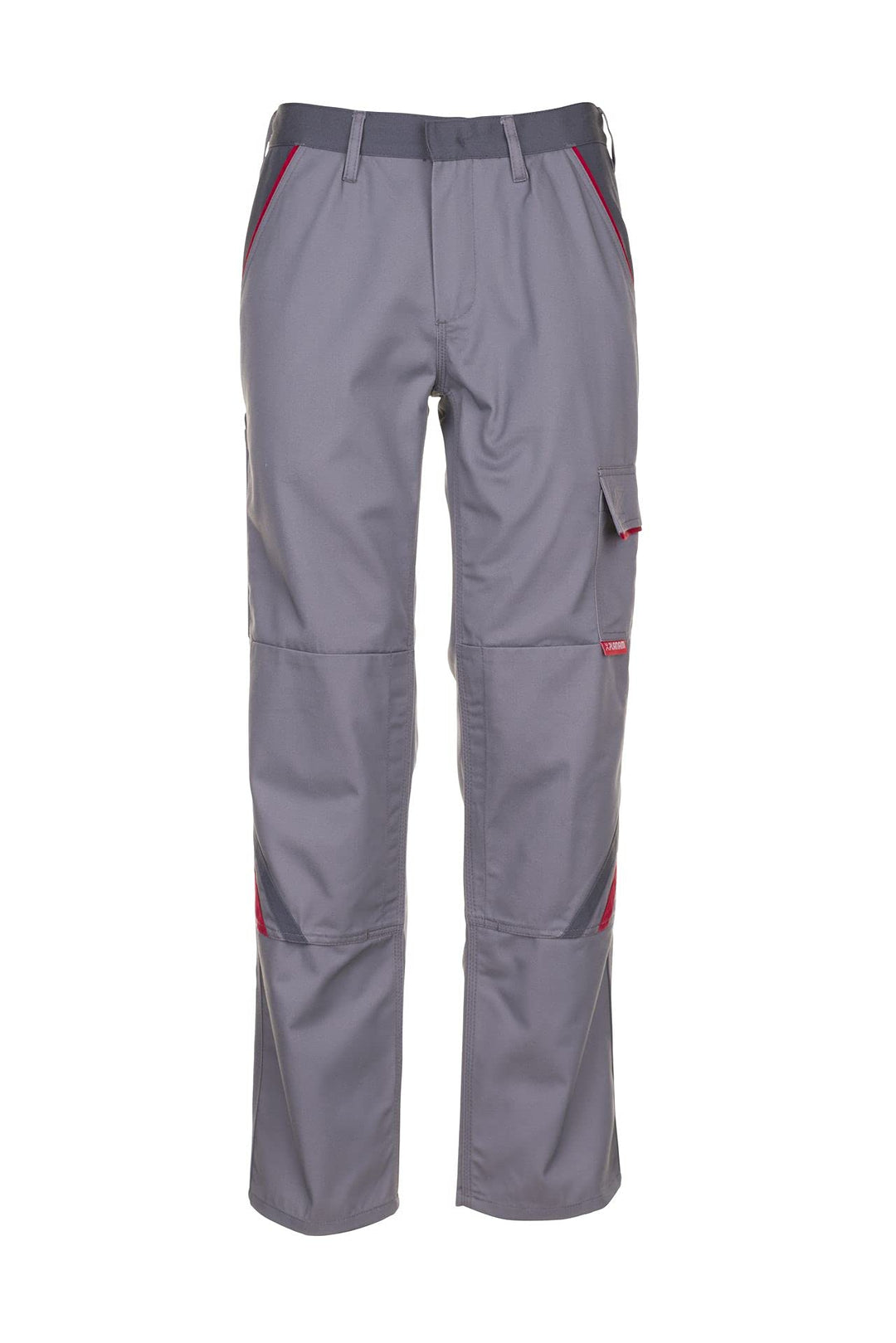 Planam Highline Herren Bundhose Zink Schiefer rot Modell 2321, Grösse 25 Zink/Schiefer/Rot 25, Zink/