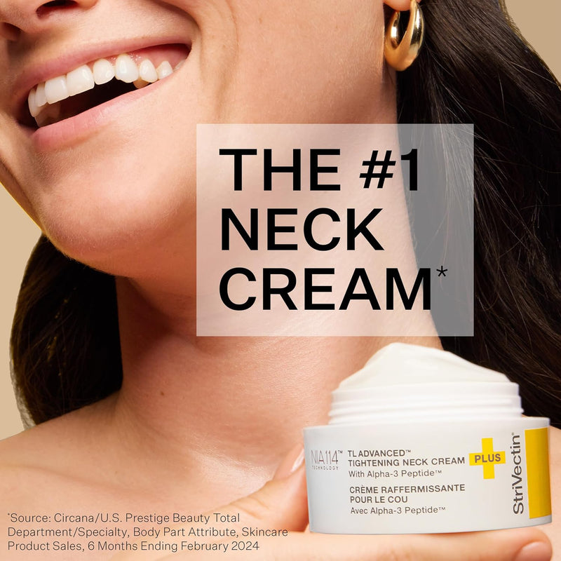 StriVectin TL Advanced™ Tightening Neck Cream PLUS, 1.0 oz for Tightening and Firming Neck & Décolle