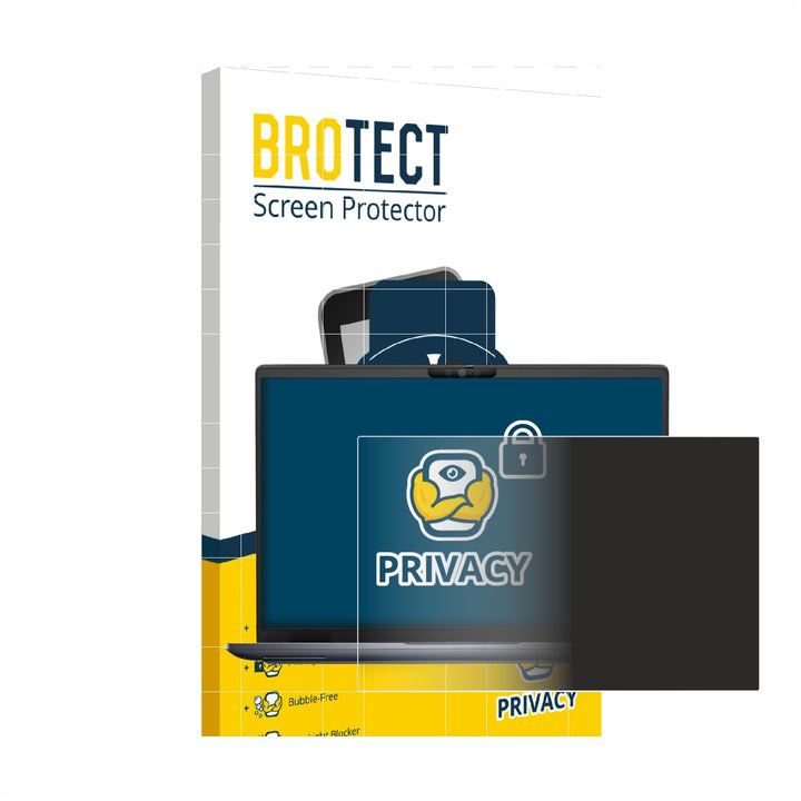 BROTECT Anti-Spy Blickschutzfolie für Dell Latitude 7340 Privacy Screen Protector [Displayschutz-Fol