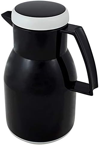 Helios 2744002 Kunststoff Isolierkanne Wash 1 L, schwarz, Schwarz