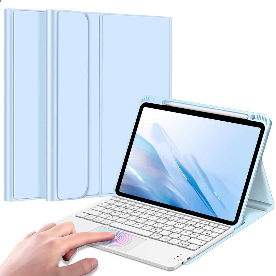 Fintie Tastatur Hülle für iPad Air 5. Generation 2022 / iPad Air 4. Generation 2020, iPad Air 10.9 m