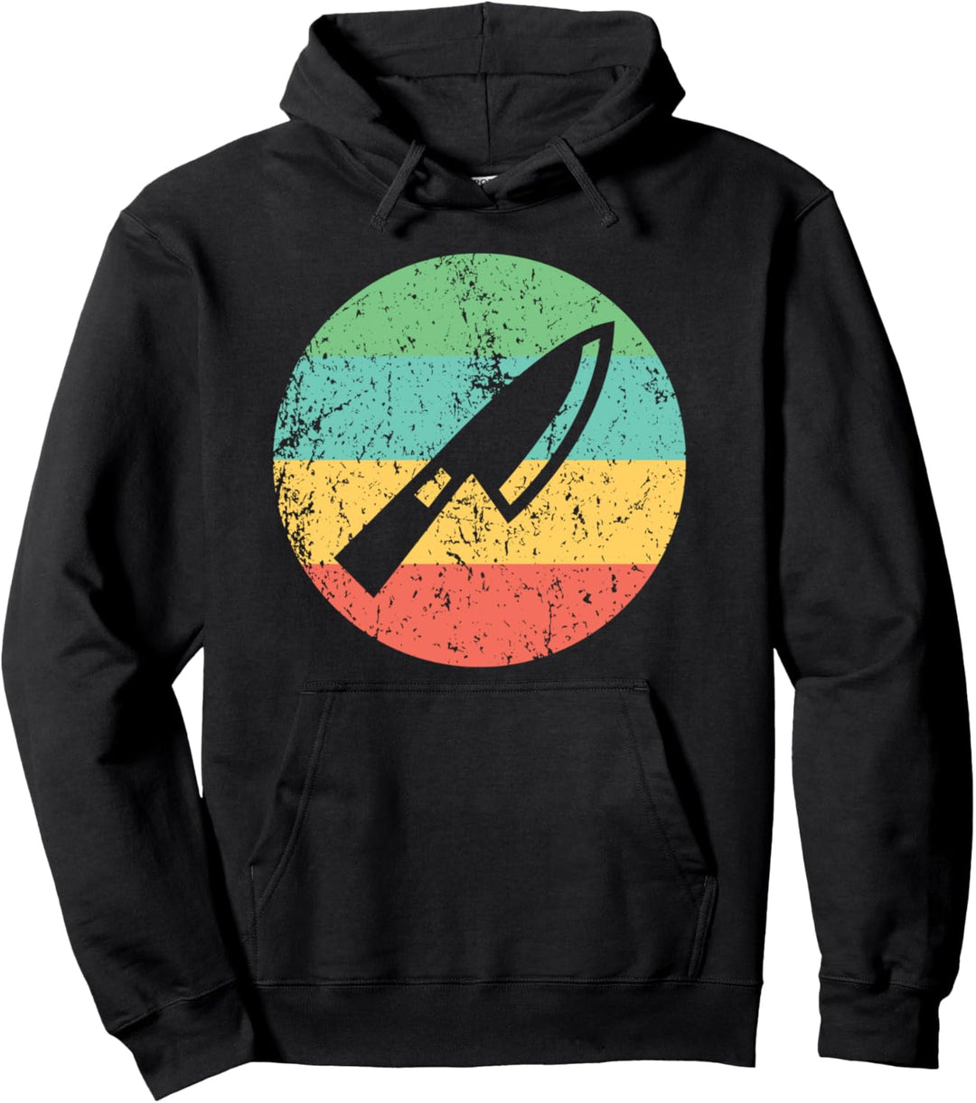 Chef Vintage Retro Kochmesser Pullover Hoodie