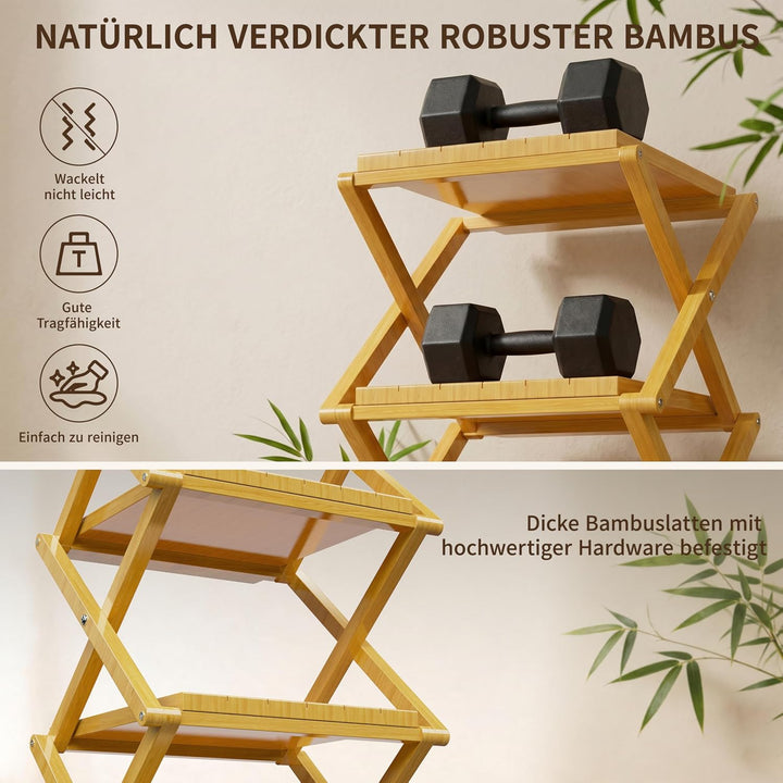 schmales Schuhregal, Ohne Installation, klappbarer Schuhhalter, Tragbare Holz Schuhregale, platzspar