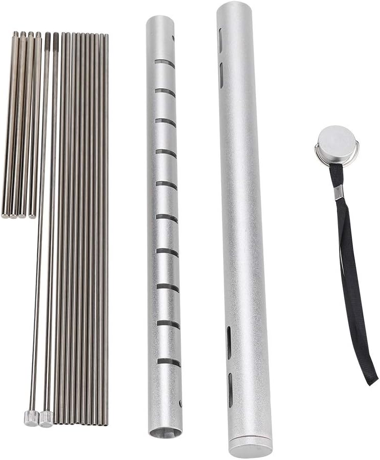 KSTE Tragbarer Grill, Grill Kompakt, Camping Grill - Klappgrill aus Edelstahl, tragbarer kompakter C