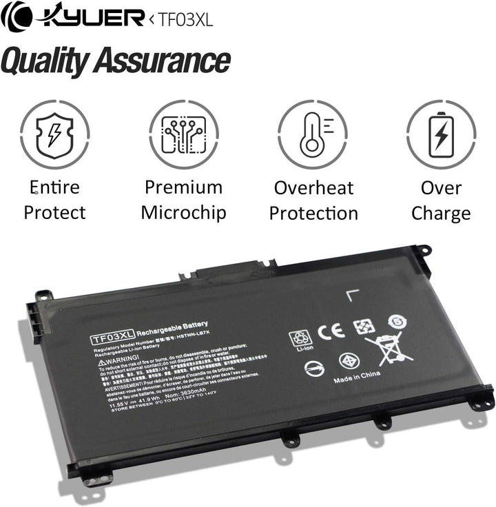 TF03XL 920070-855 920046-421 HSTNN-LB7J HSTNN-LB7X HSTNN-UB7J Laptop Akku für HP Pavilion 14-bf 14-b