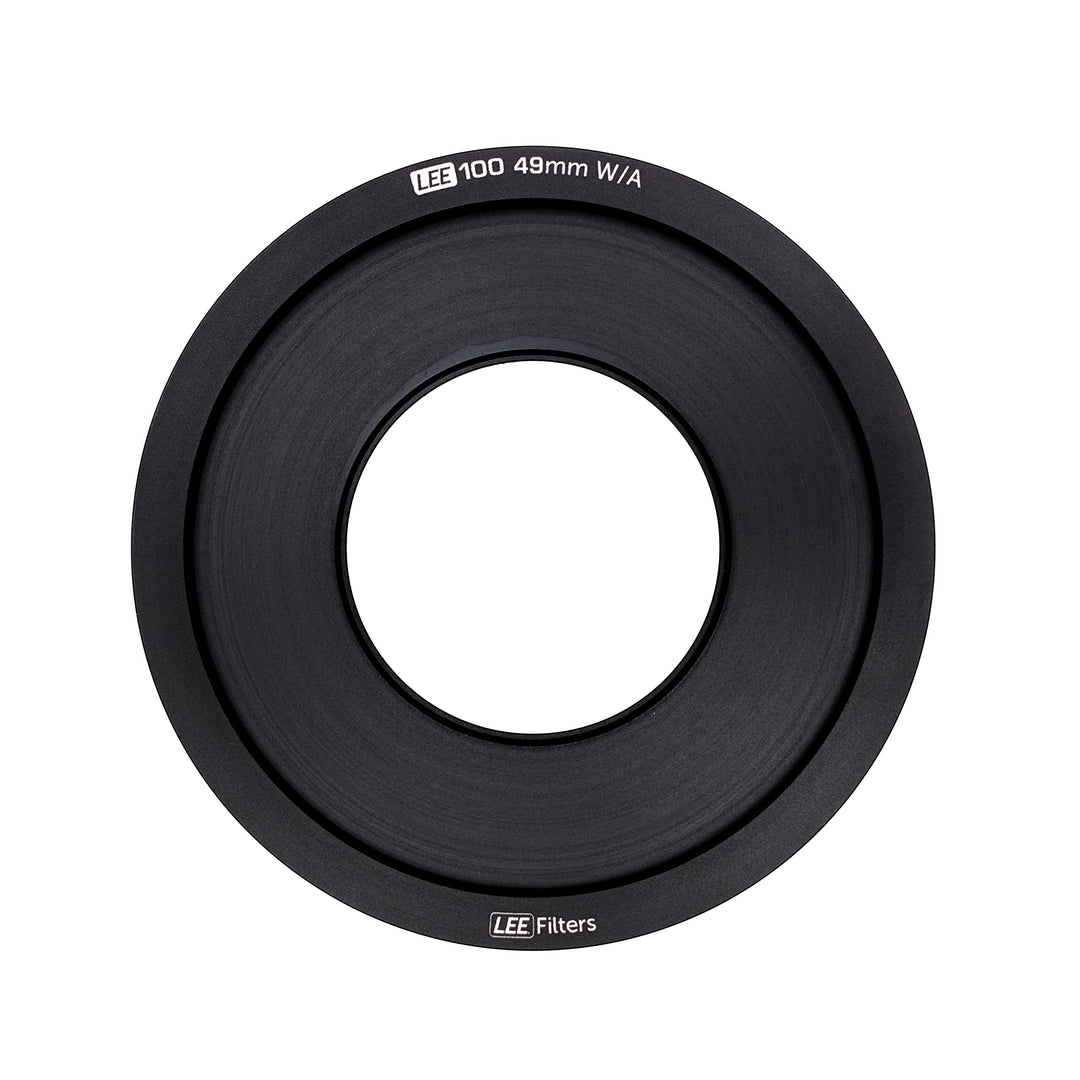 LEE Filters LEE100 FHWAAR49C Weitwinkel-Adapterring, 49 mm Durchmesser, Schwarz, 49 mm