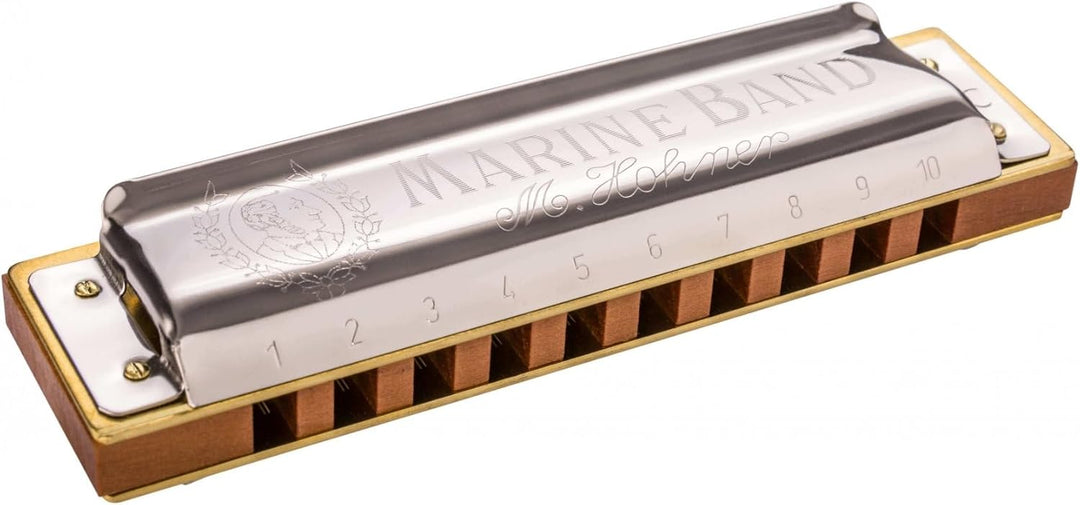 Hohner Mundharmonika, mehrfarbig (1896BX-A) Einzelbett, Einzelbett