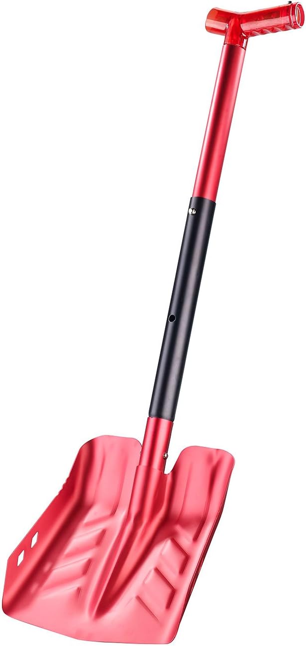 Semptec Urban Survival Technology Schaufel: Ausziehbare Aluminium-Schneeschaufel mit Säge (Lawinensc